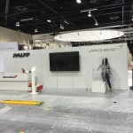 McLaren autoshow booth